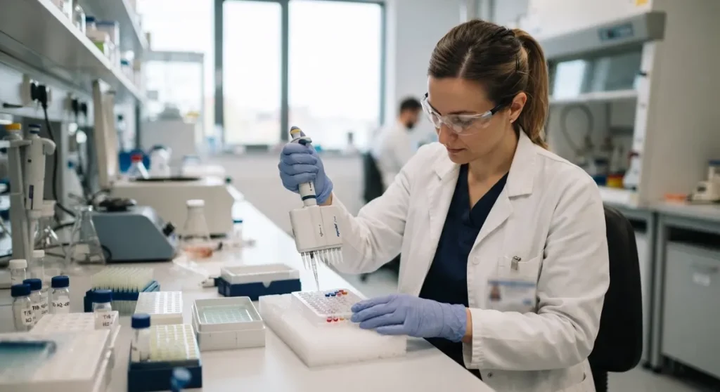 Priprema uzoraka za analizu odvija se u kontroliranim laboratorijskim uvjetima.