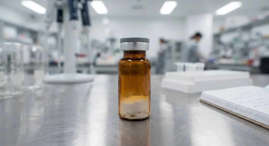 Liofilizirana bočica peptida — Bakteriostatska voda u istraživačkom kontekstu