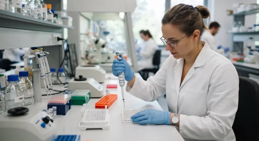 Priprema uzoraka za analizu odvija se u kontroliranim laboratorijskim uvjetima.