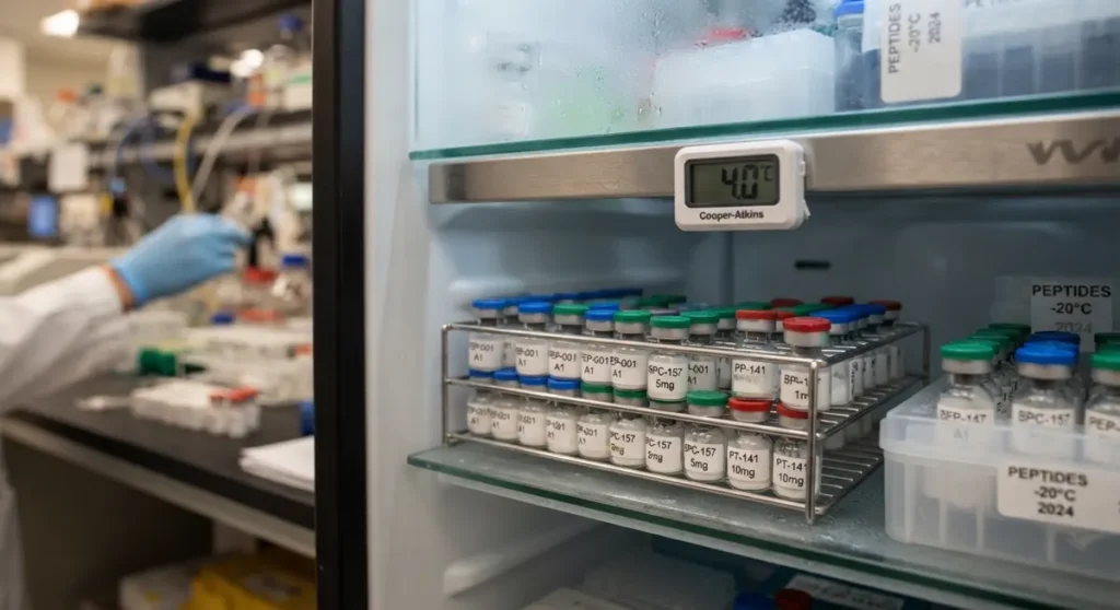 Hladno čuvanje na 2–8 °c — Peptidi – kompletan vodič kroz istraživačke peptide u istraživačkom kontekstu