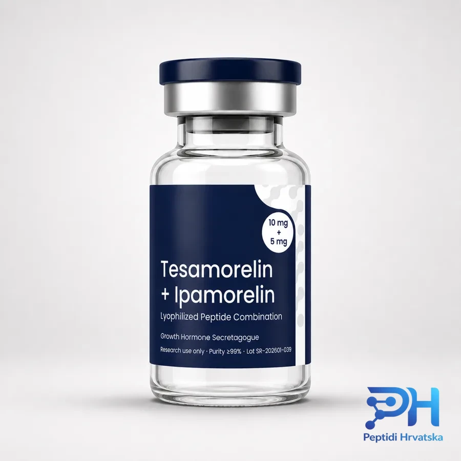 Tesamorelin + Ipamorelin blend 10 mg + 5 mg  — istraživački peptid