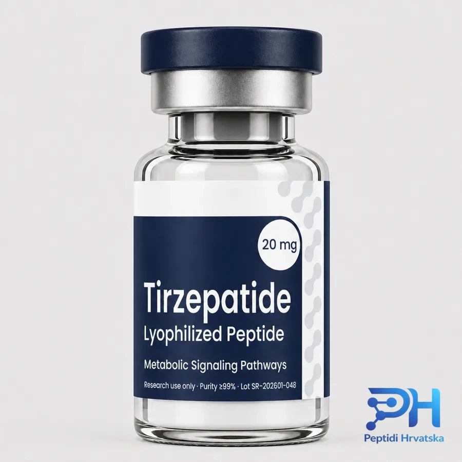 Tirzepatide 20 mg — istraživački peptid